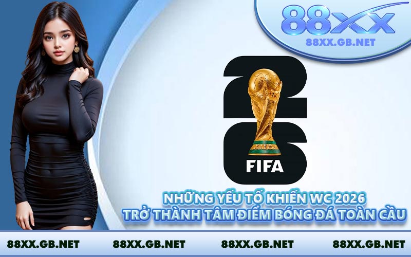 Những yếu tố khiến WC 2026 trở thành tâm điểm bóng đá toàn cầu